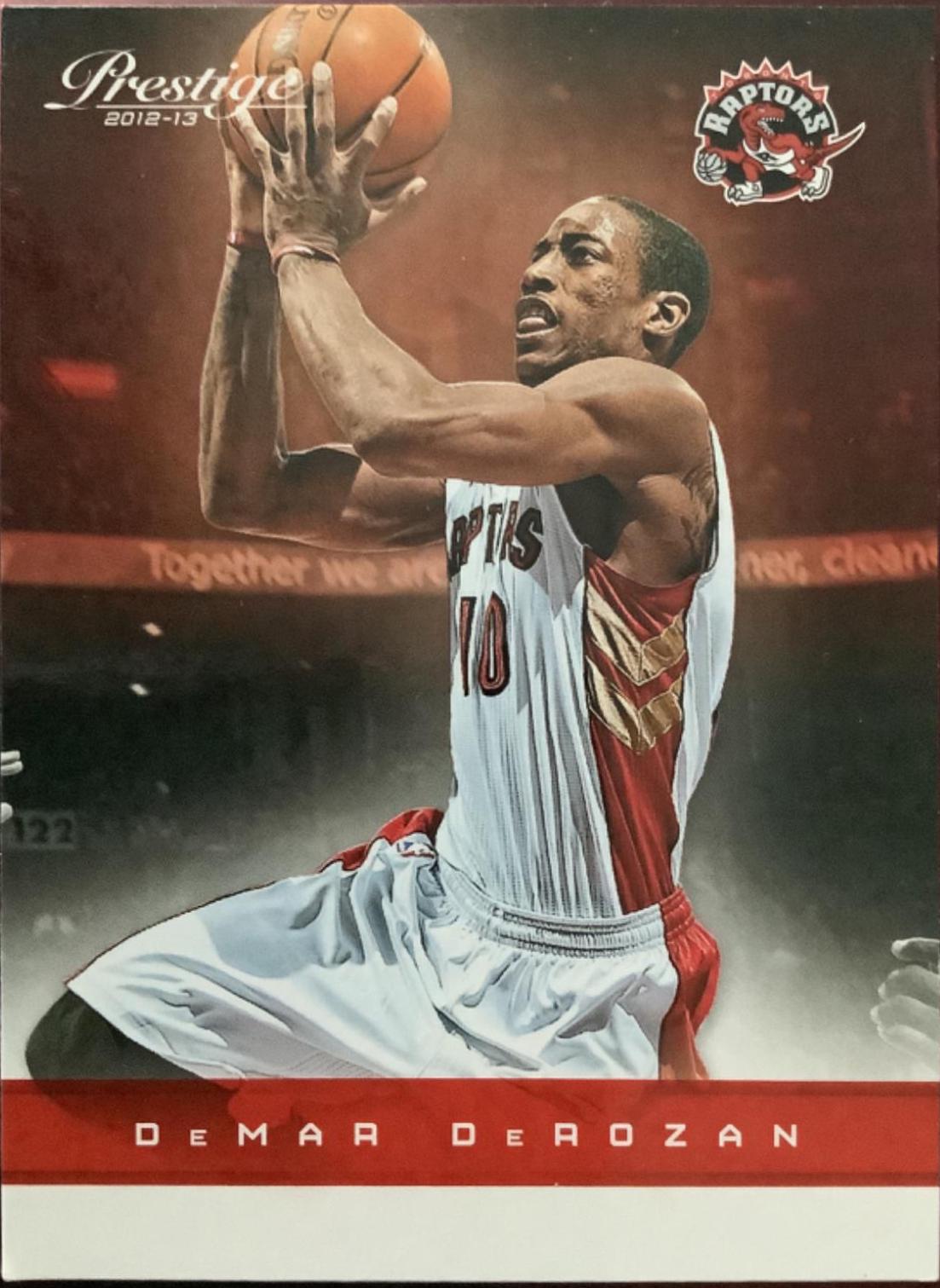DeMar DeRozan #37 Basketball Cards 2012 Panini Prestige