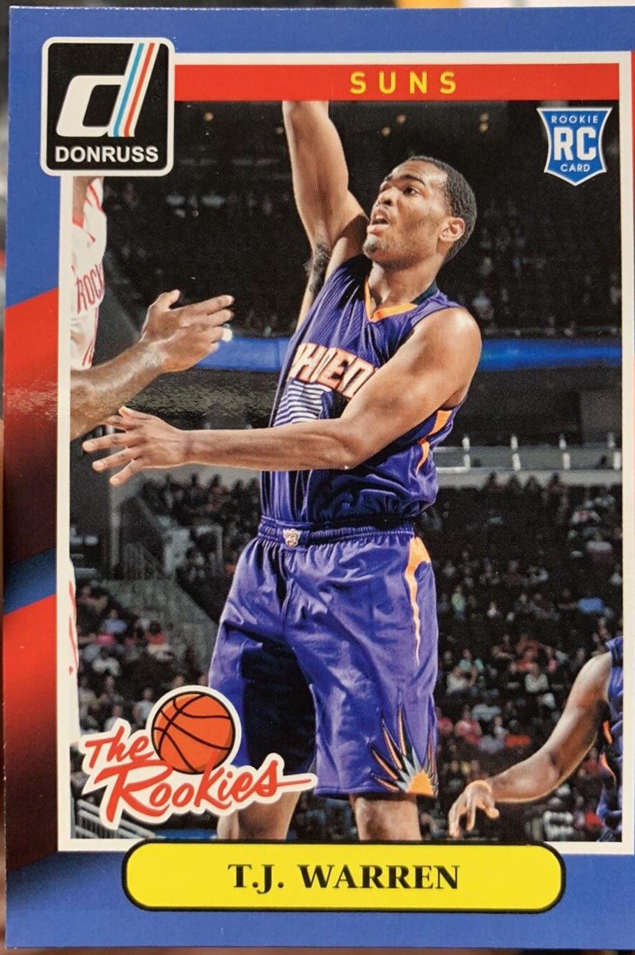 T.J. Warren #15 2014 Panini Donruss The Rookies Basketball