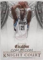 Kevin Garnett #15 Basketball Cards 2014 Panini Excalibur Knight Court