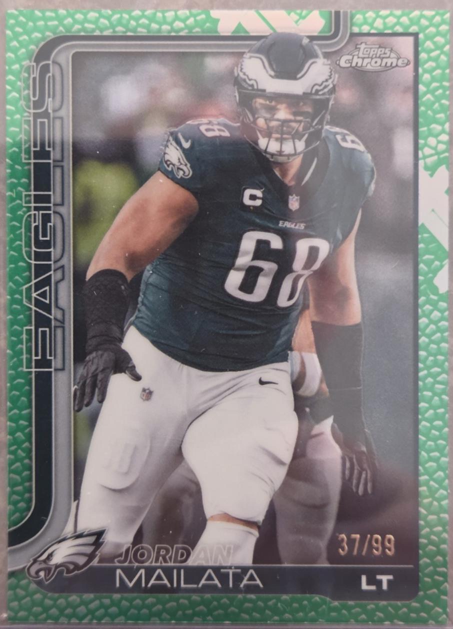 Jordan Mailata [Football Leather Green] #245