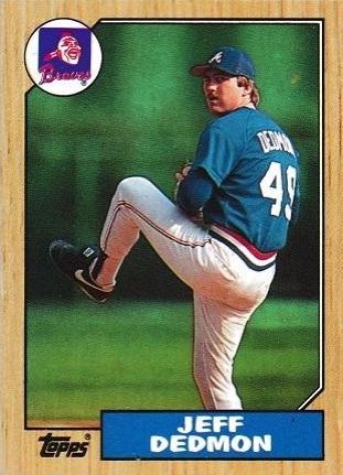 Jeff Dedmon #373 Baseball Cards 1987 Topps