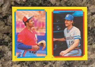 Herm Winningham, Robin Yount, John Franco #83, 201, 32