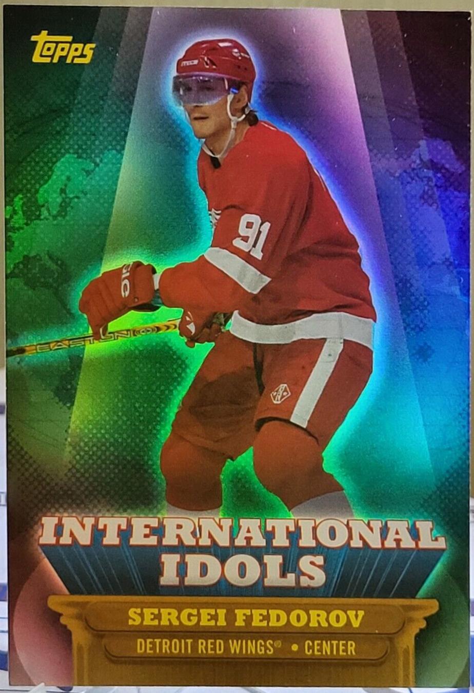 Sergei Fedorov #II-8 Hockey Cards 2003 Topps International Idols