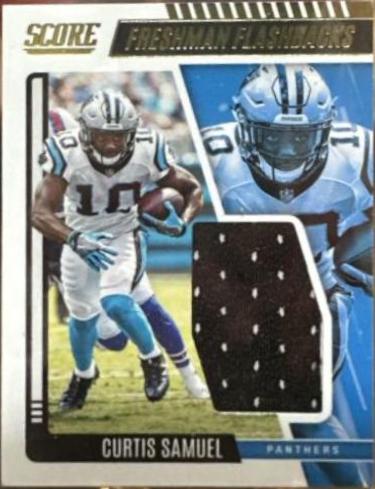 Curtis Samuel #FF16 Football Cards 2022 Panini Score Freshman Flashbacks