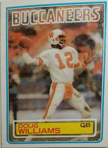 Doug Williams #185 Football Cards 1983 Topps