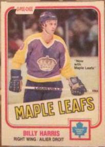 Billy Harris #144 1981-82 O-Pee-Chee Hockey