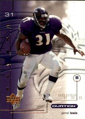 Jamal Lewis #7 Football Cards 2001 Upper Deck Ovation