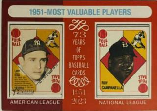 Roy Campanella / Yogi Berra