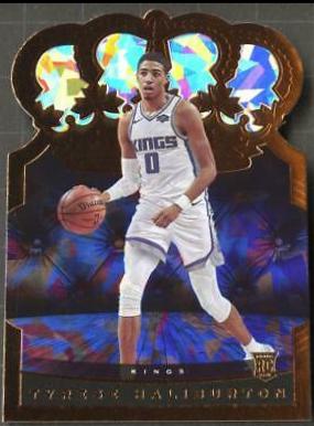 Tyrese Haliburton #98 Basketball Cards 2020 Panini Crown Royale