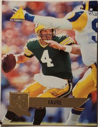 Brett Favre #95 1995 Pinnacle Club Collection Football