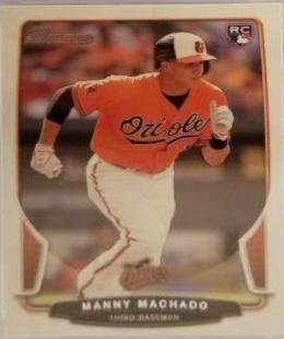 Manny Machado #4 Baseball Cards 2013 Bowman