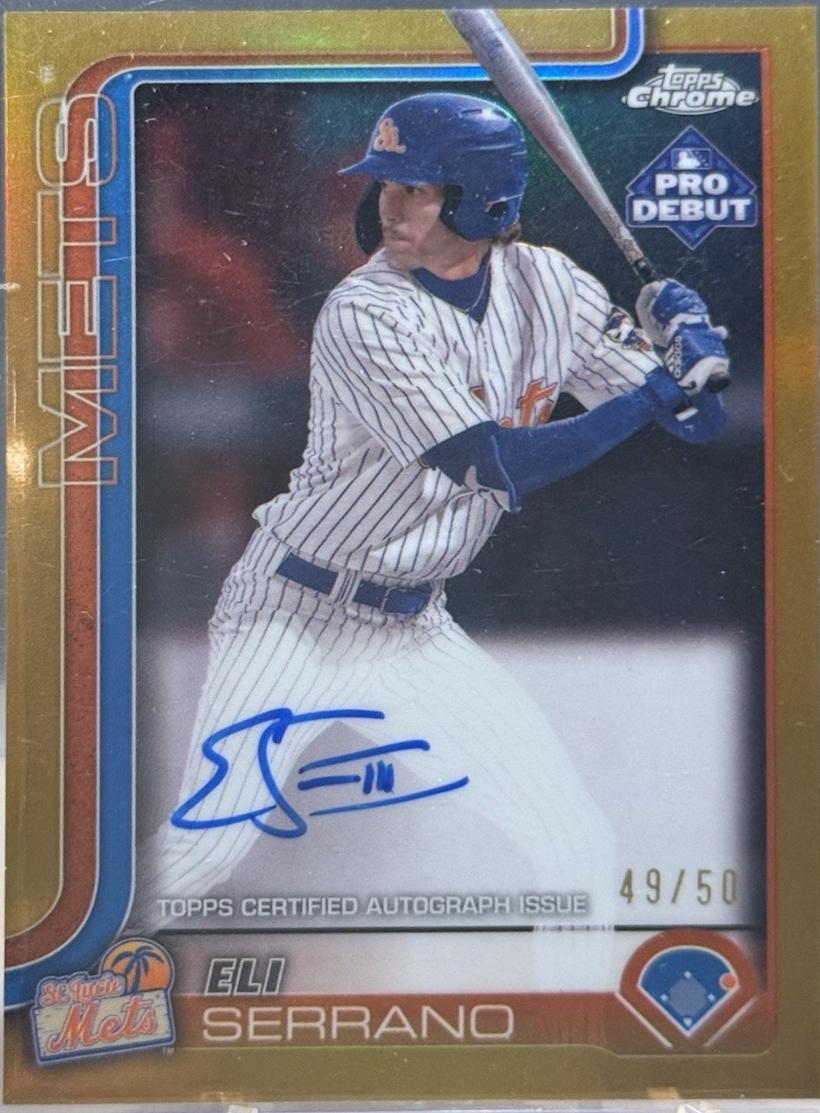 Eli Serrano [Gold Refractor] #PDC-153