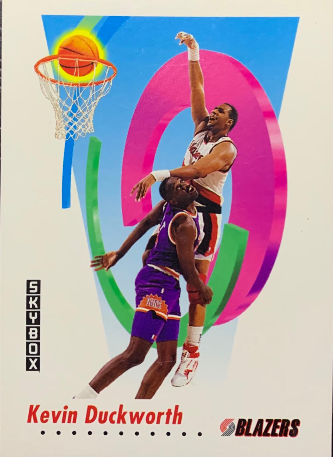 Kevin Duckworth #238 Basketball Cards 1991 Skybox