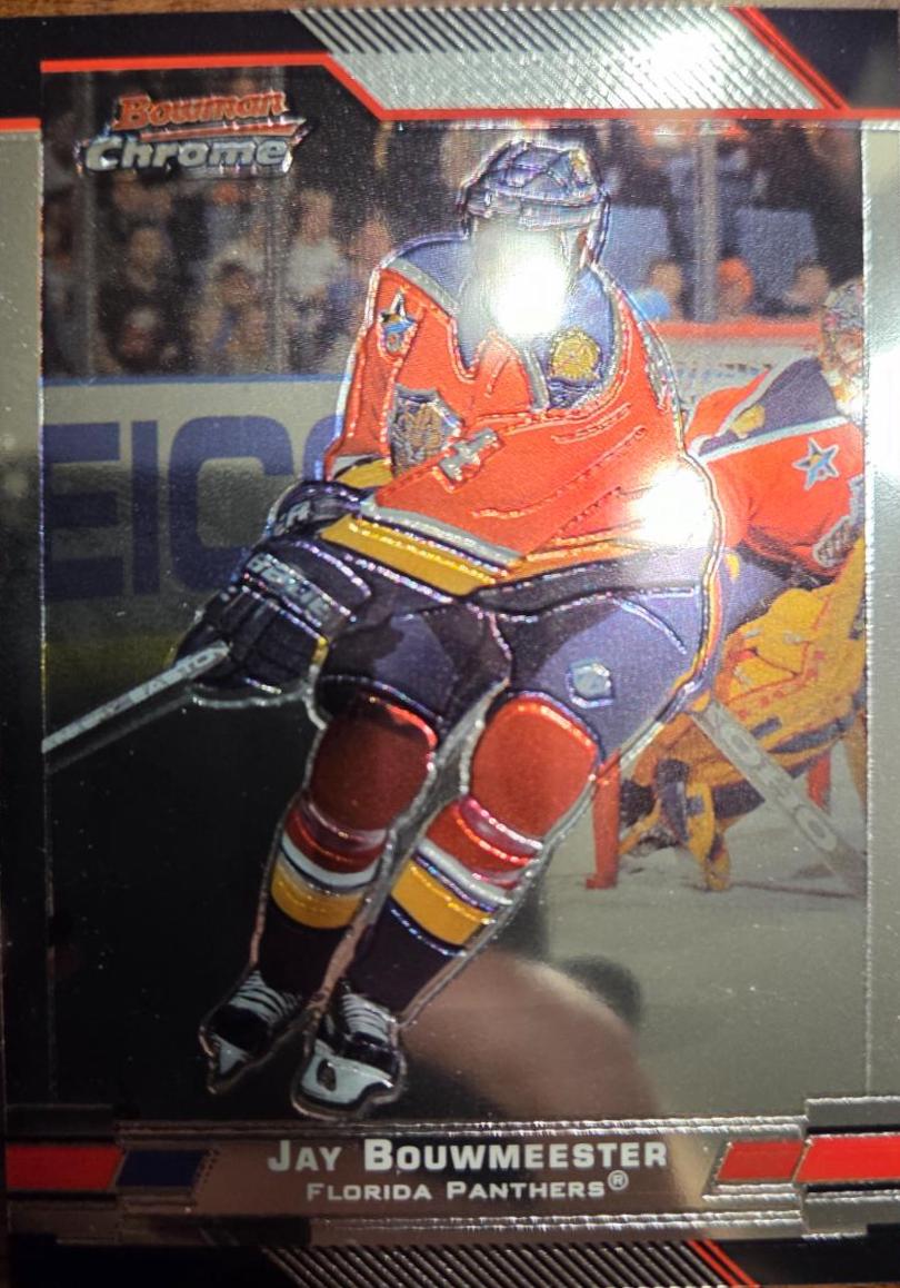 Jay Bouwmeester #75 2003 Bowman Draft Picks And Prospects Hockey