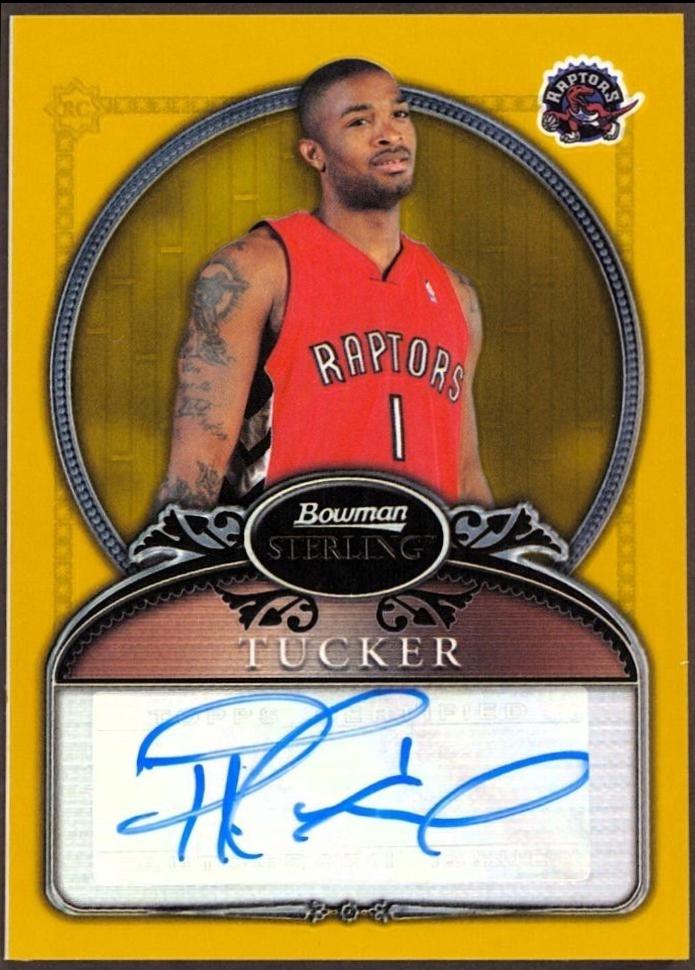 P.J. Tucker #82 2006-07 Bowman Sterling Basketball