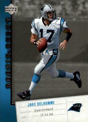 Jake Delhomme #14 Football Cards 2006 Upper Deck Rookie Debut
