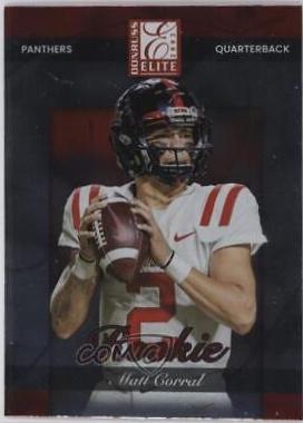 Matt Corral #2002-103 Football Cards 2022 Panini Donruss 2002 Elite Rookies