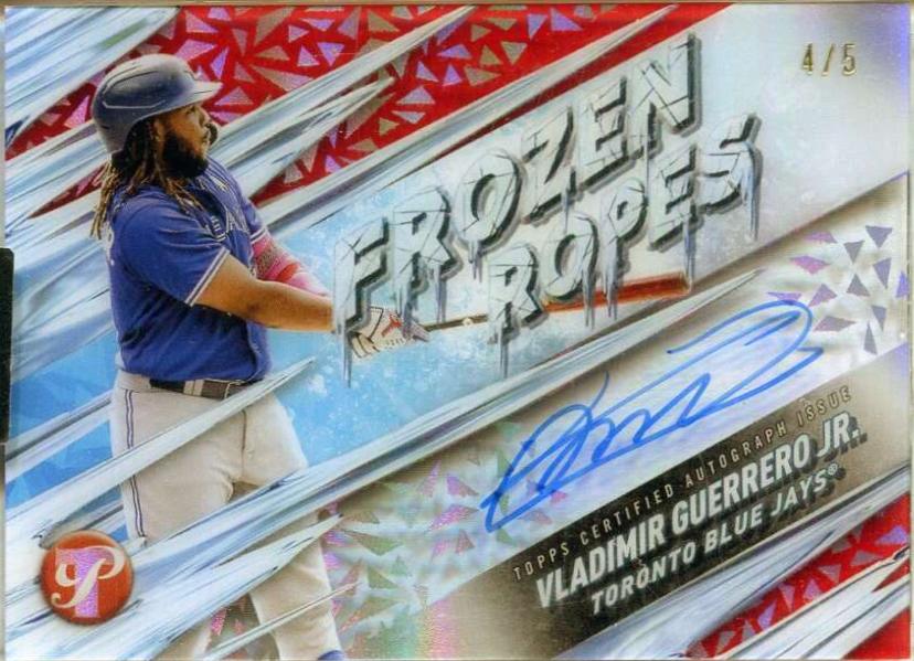 Vladimir Guerrero Jr. [Red Refractor] #FRA-VG