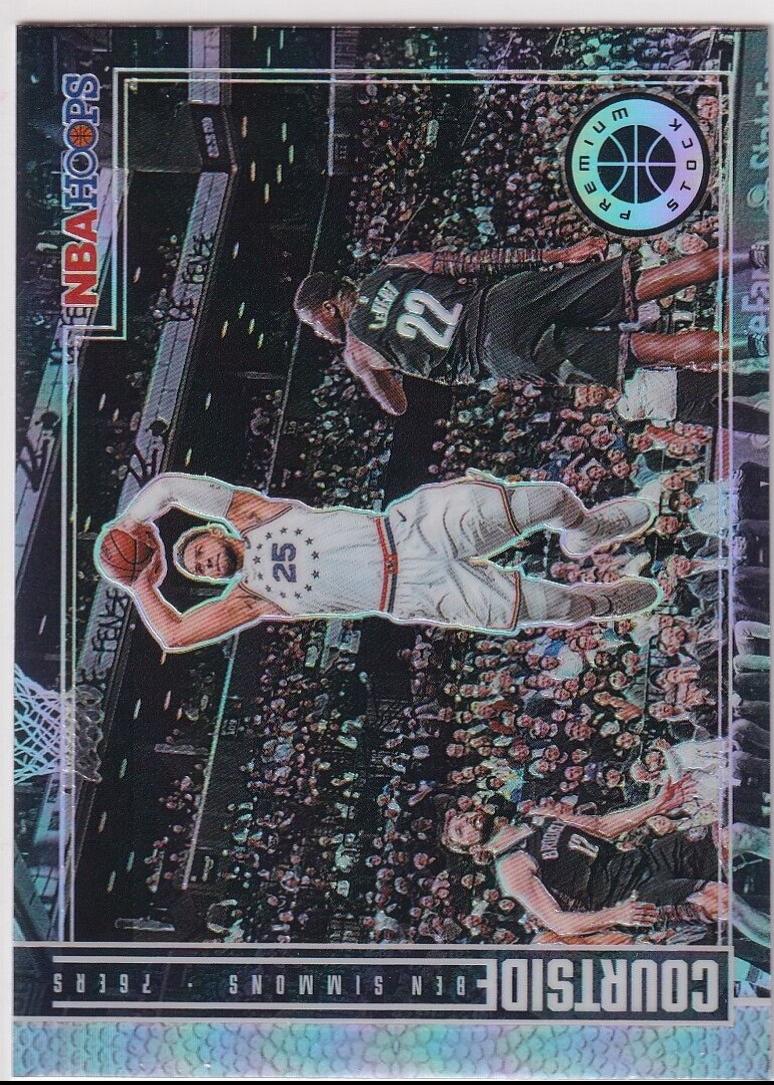 Ben Simmons #13 Basketball Cards 2019 Panini Hoops Premium Stock Courtside