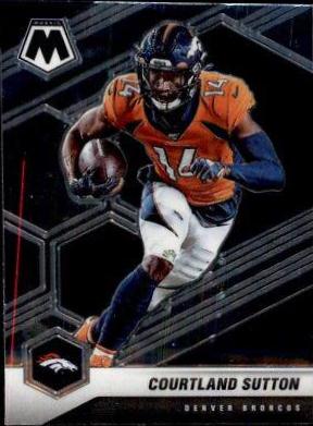 Courtland Sutton #70 2021 Panini Mosaic Football