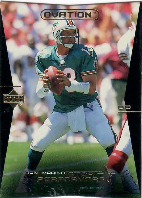 Dan Marino #SP4 Football Cards 1999 Upper Deck Ovation Star Performers