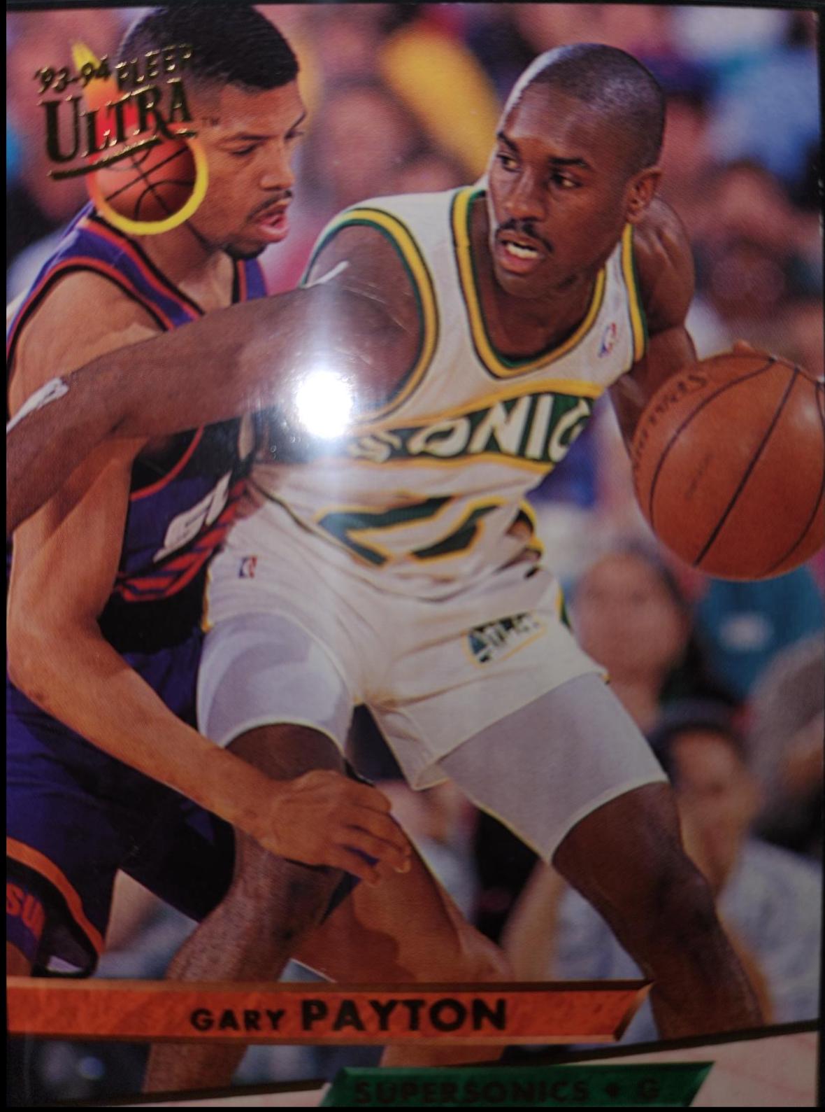 Gary Payton #181 Basketball Cards 1993 Ultra