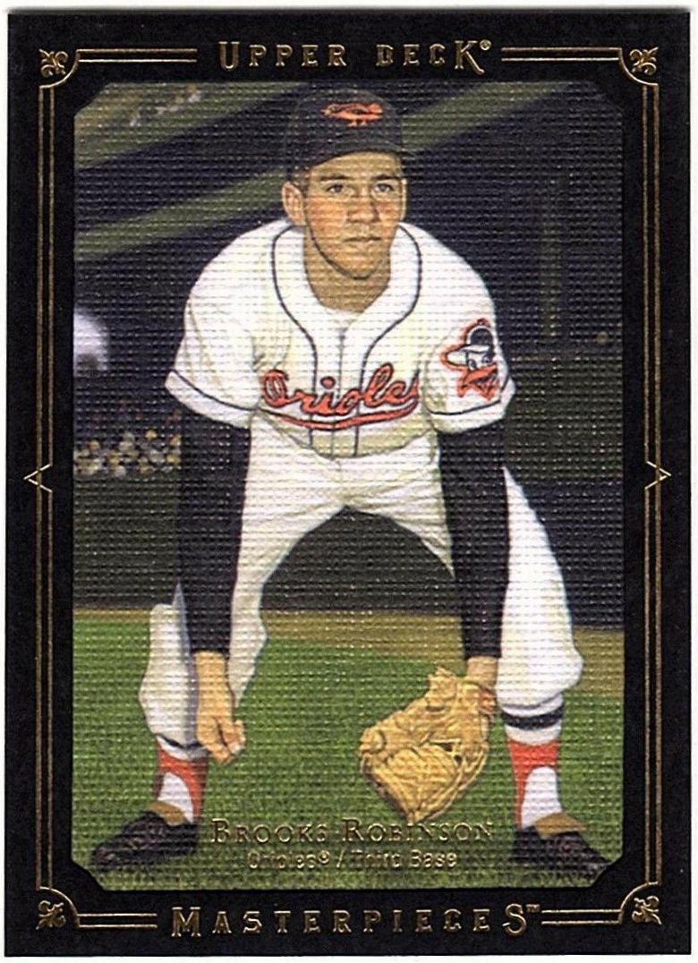 Brooks Robinson #9 Baseball Cards 2008 Upper Deck Masterpieces