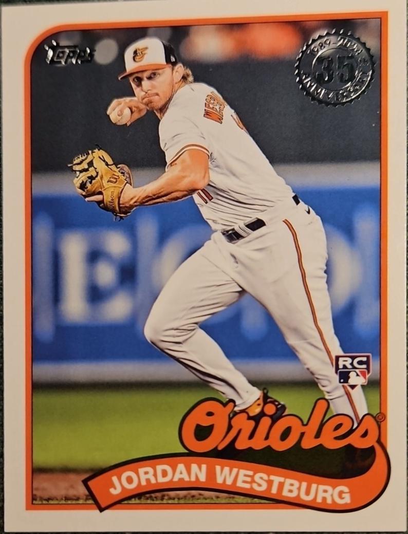 Jordan Westburg #89B-38 2024 Topps 1989 35th Anniversary Series One Baseball