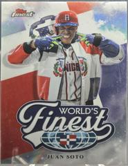 Juan Soto [Refractor] #WF-19 Prices | 2026 Topps Finest World's