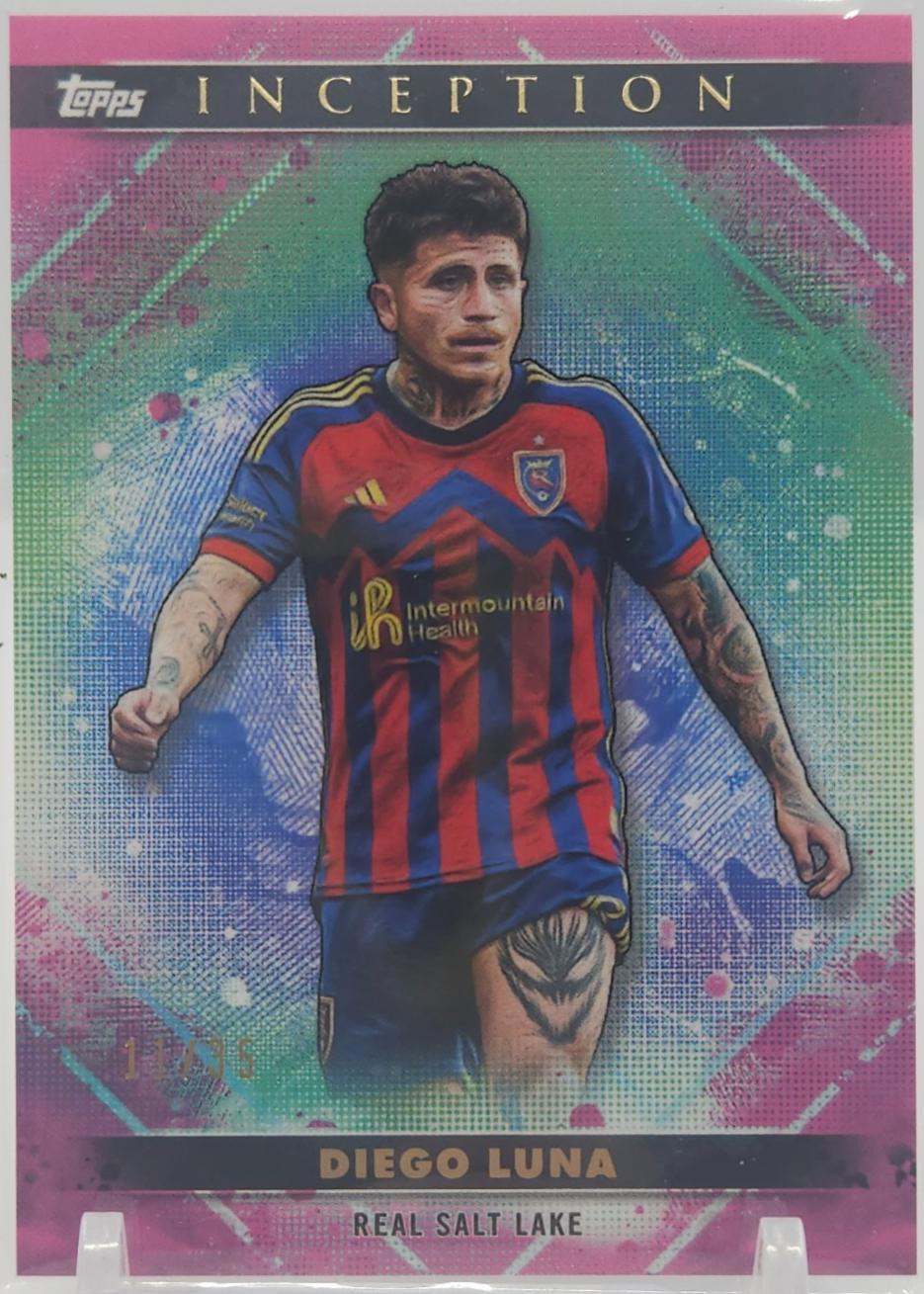 Diego Luna [Fuchsia] #35 Prices | 2025 Topps Inception MLS | Soccer Cards