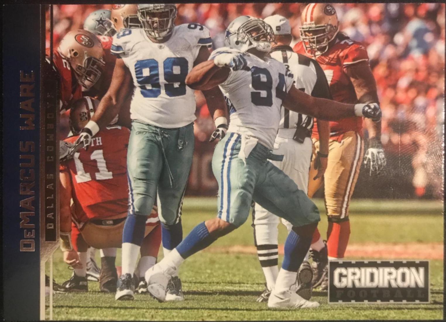DeMarcus Ware #50 Football Cards 2012 Panini Gridiron