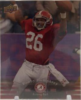 Bobby Humphrey #49 2012 Upper Deck University Of Alabama Football