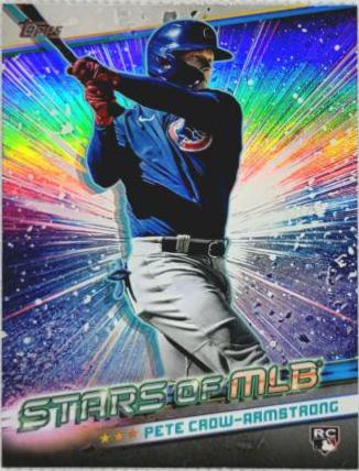 Pete Crow-Armstrong #SMLB-25 Baseball Cards 2024 Topps Stars of MLB
