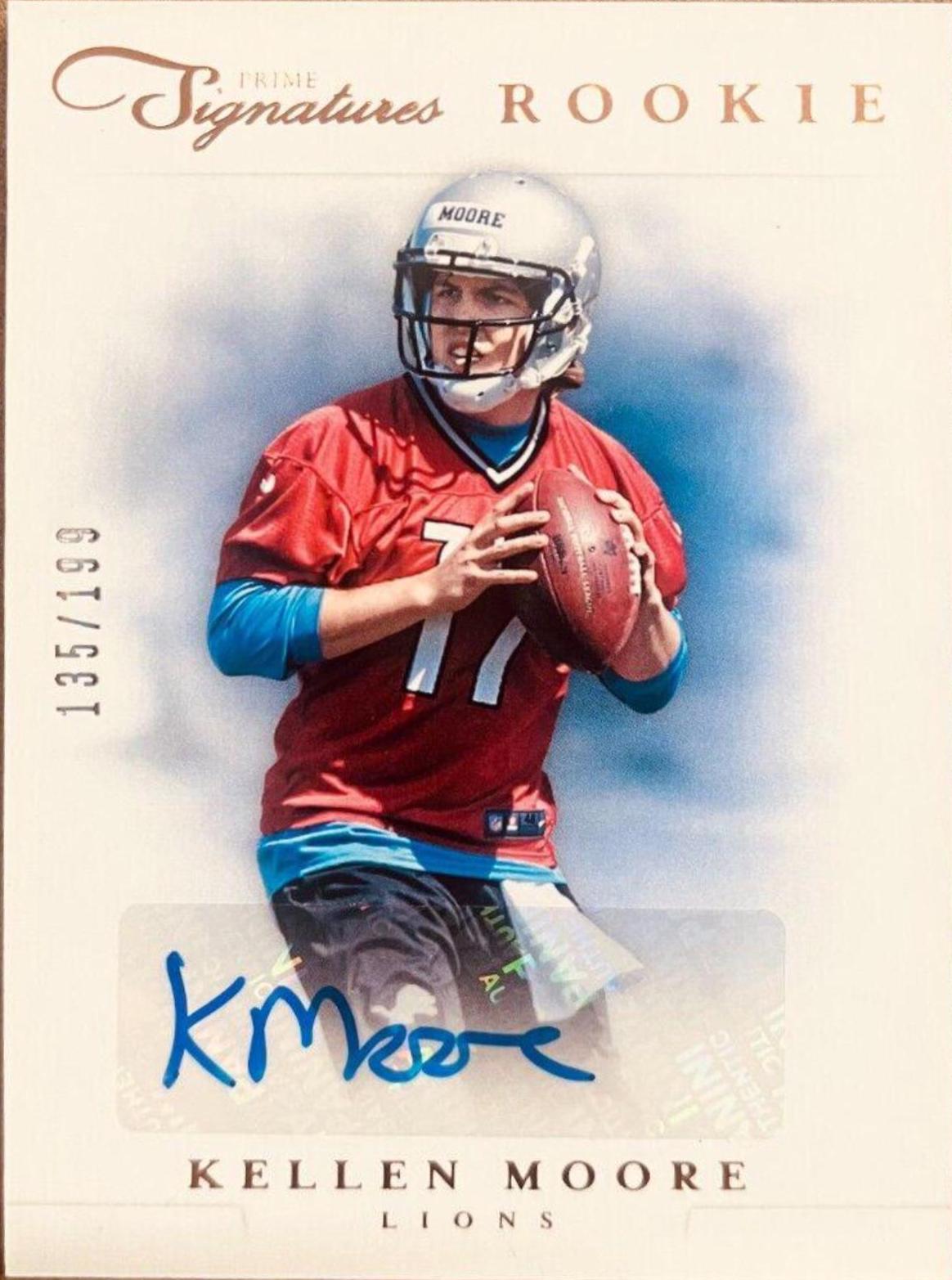 Kellen Moore #201 2012 Panini Prime Signatures Football