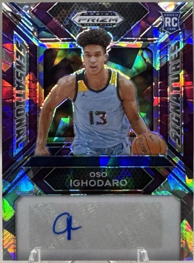 Oso Ighodaro [Purple Ice] #SS-OSO Prices | 2024 Prizm Draft Picks ...