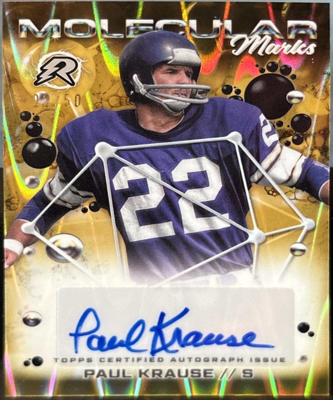 Paul Krause [Gold Power Surge] #MM-PK