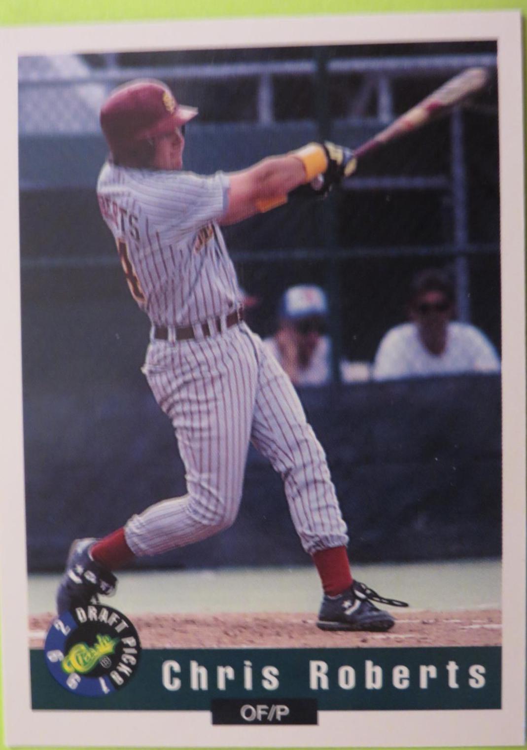 Chris Roberts #13 Baseball Cards 1992 Classic Draft Picks