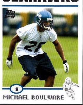 Michael Boulware #333 Football Cards 2004 Topps
