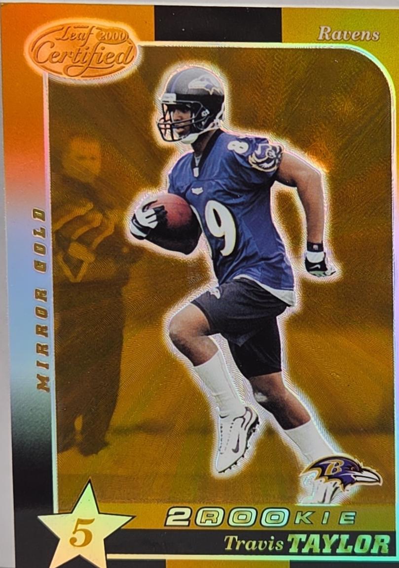Travis Taylor #222 2000 Leaf Certified Football