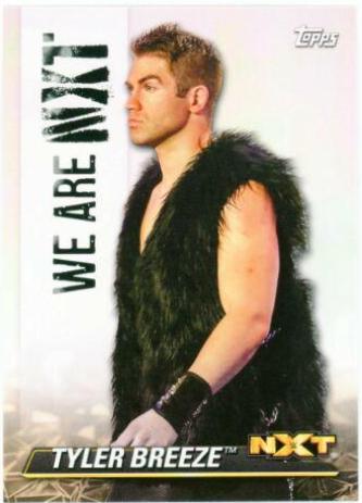 Tyler Breeze #NXT-59 Wrestling Cards 2021 Topps WWE We Are NXT