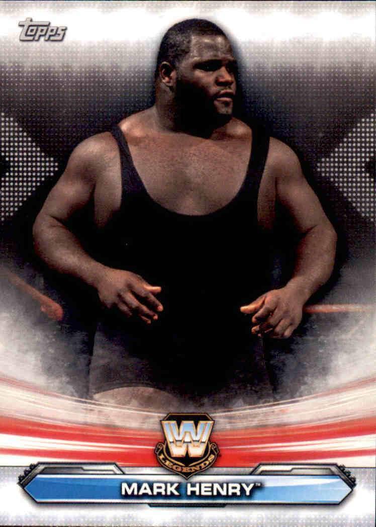 Mark Henry #LR-10 Wrestling Cards 2019 Topps WWE Legends of Raw