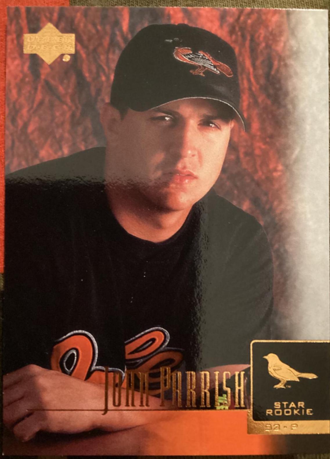 John Parrish #27 Baseball Cards 2001 Upper Deck