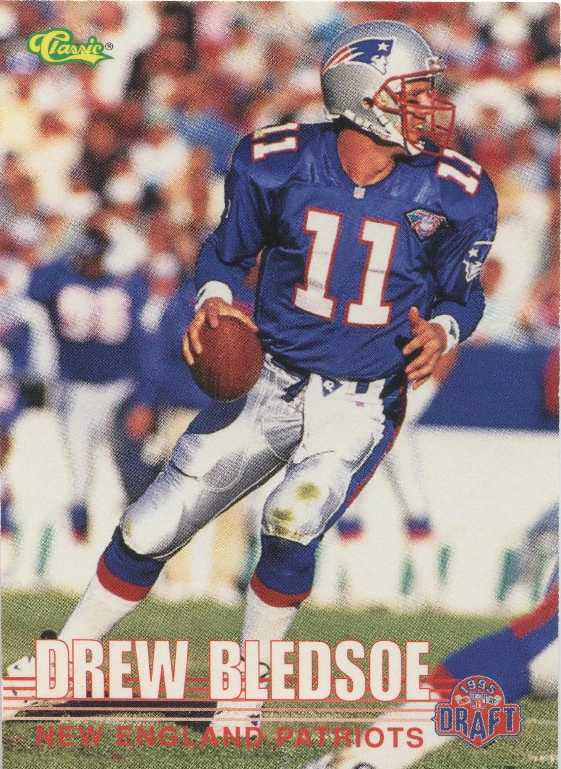 Drew Bledsoe #106 1995 Classic NFL Rookies