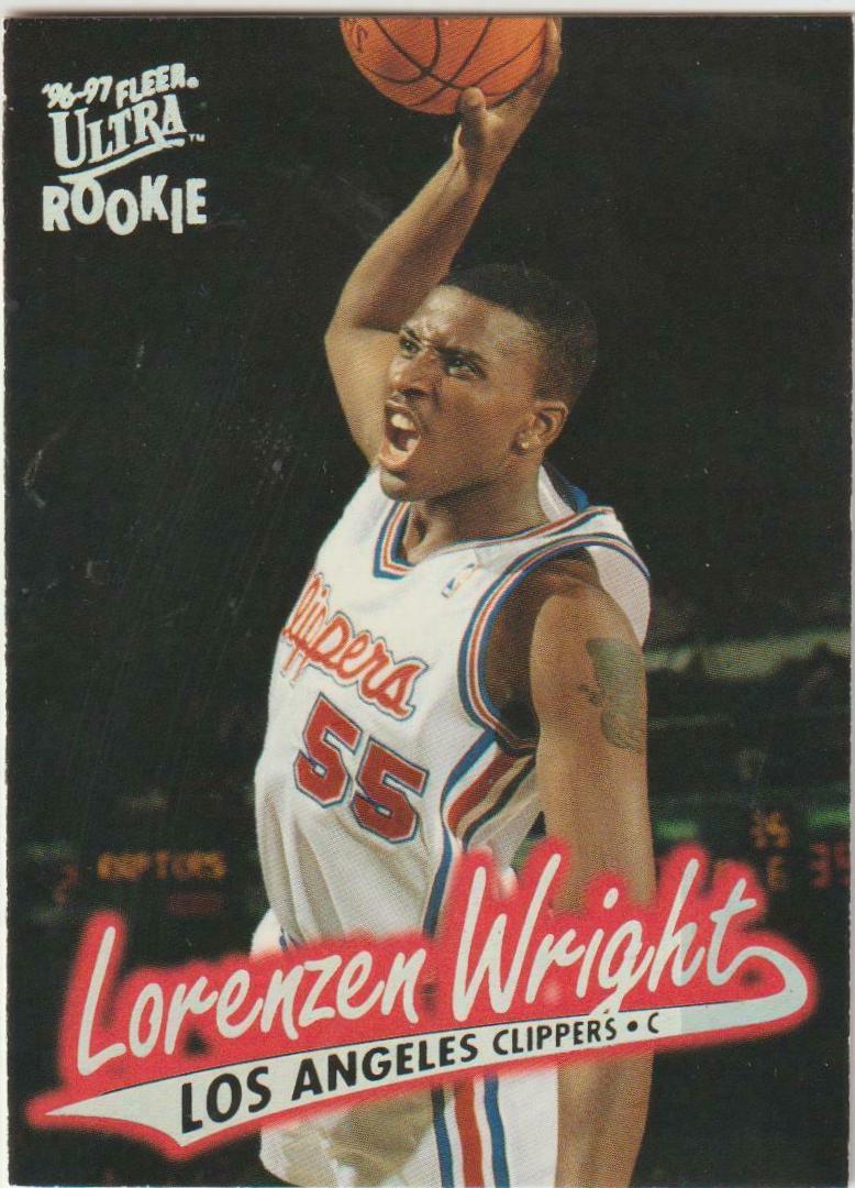Lorenzen Wright #51 Basketball Cards 1996 Ultra
