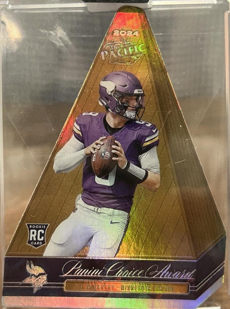 J.J. McCarthy #20 Football Cards 2024 Panini Encore Choice