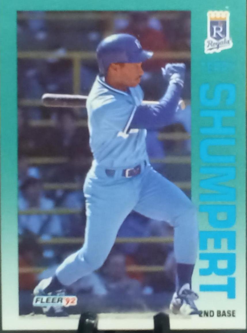 Terry Shumpert #169 Baseball Cards 1992 Fleer