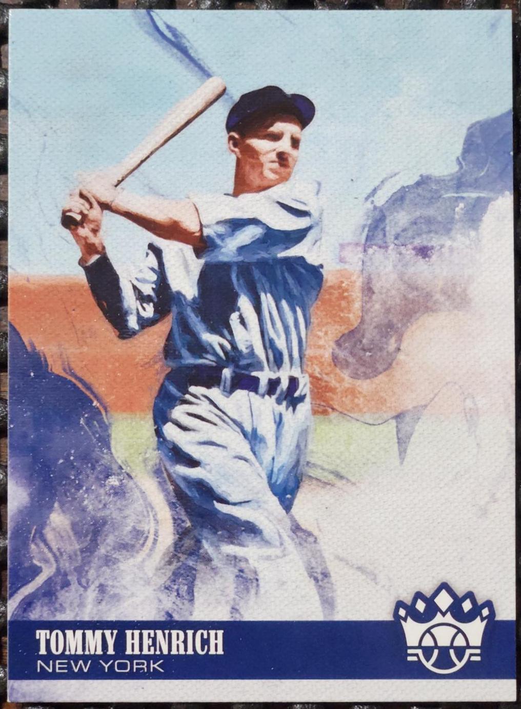 Tommy Henrich #22 Baseball Cards 2018 Panini Diamond Kings