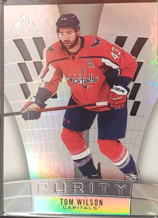 Tom Wilson #P-21 2021-22 SP Game Used Hockey Purity