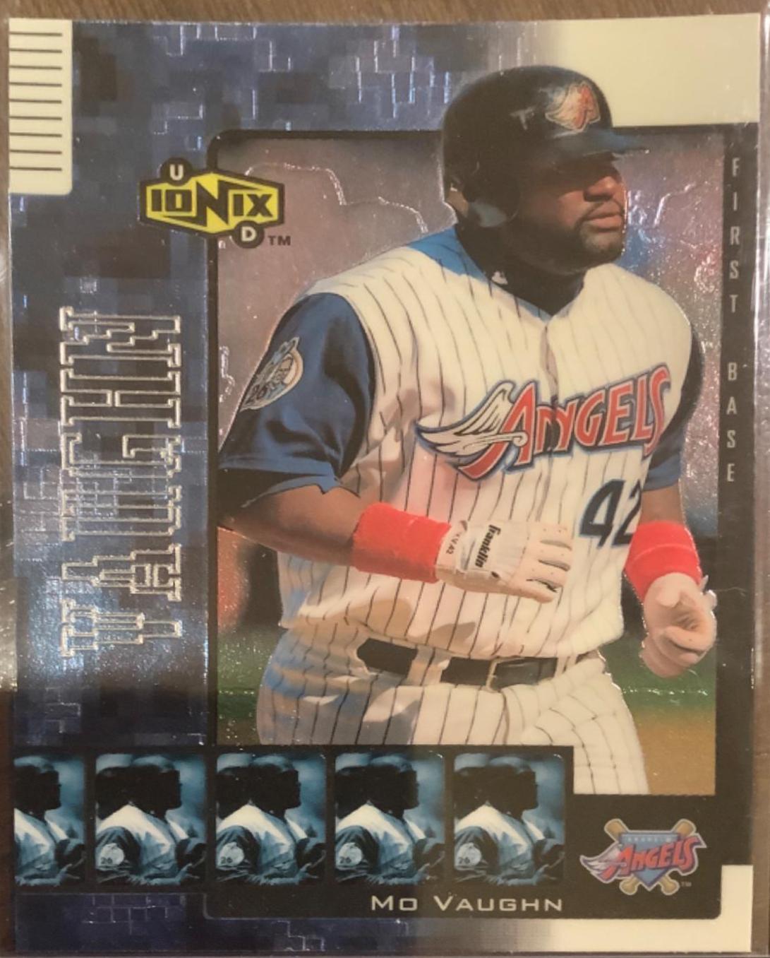 Mo Vaughn #1 Baseball Cards 2000 Upper Deck Ionix