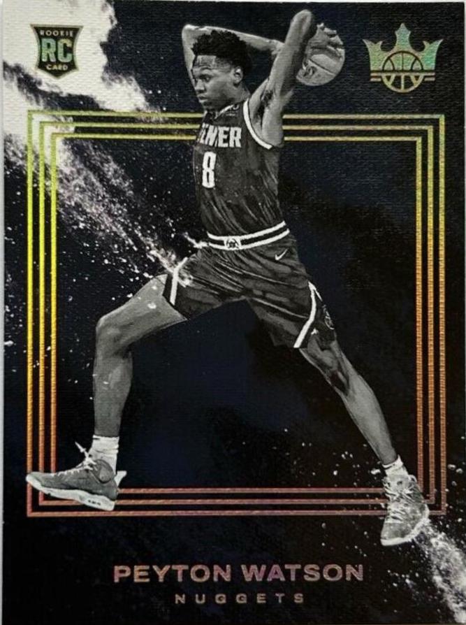 Peyton Watson #181 2022-23 Panini Court Kings Basketball